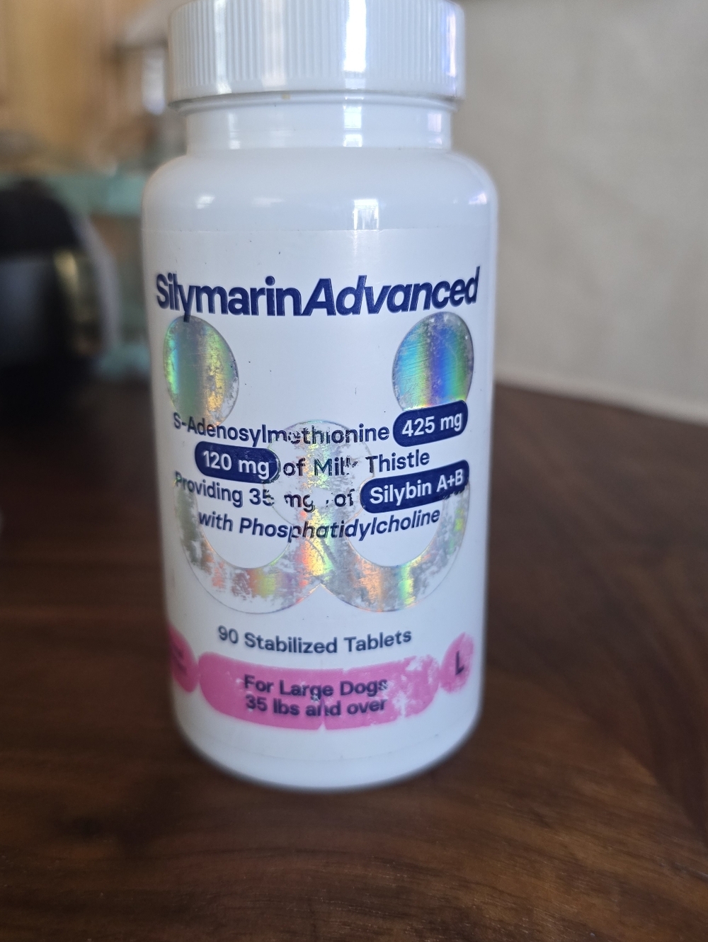 Silymarin Advanced Liver Support Tablets for Dogs 90 Count Unopened